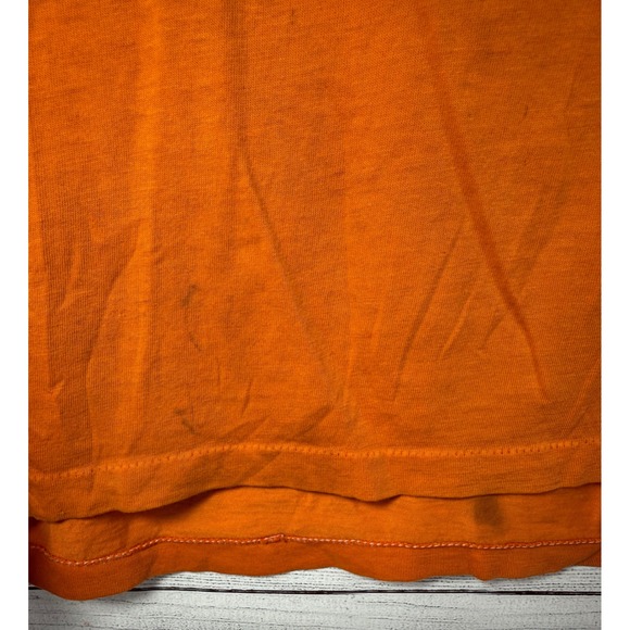 Vintage Executioner Monster Truck Graphic Muscle Shirt Orange Distressed L - Picture 4 of 5